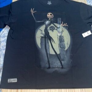 Nightmare Before Christmas Black Graphic Tee